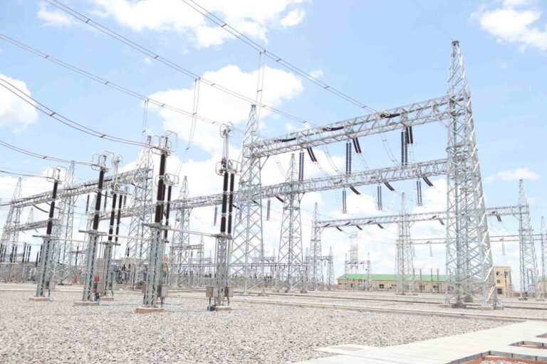 Karuma Hydropower Station on the Nile River in Uganda