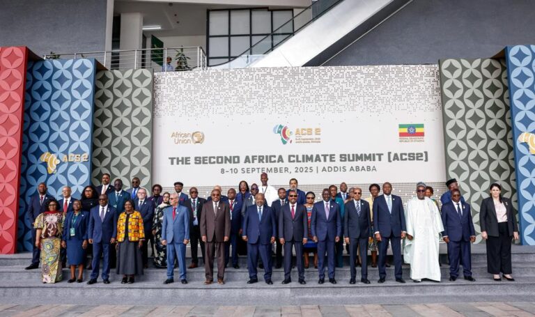 Africa’s Climate: What the Addis Ababa Declaration Means for Green Finance and Local Solutions African leaders at Africa Climate Summit 2025 announcing Addis Ababa Declaration on climate finance and resilience