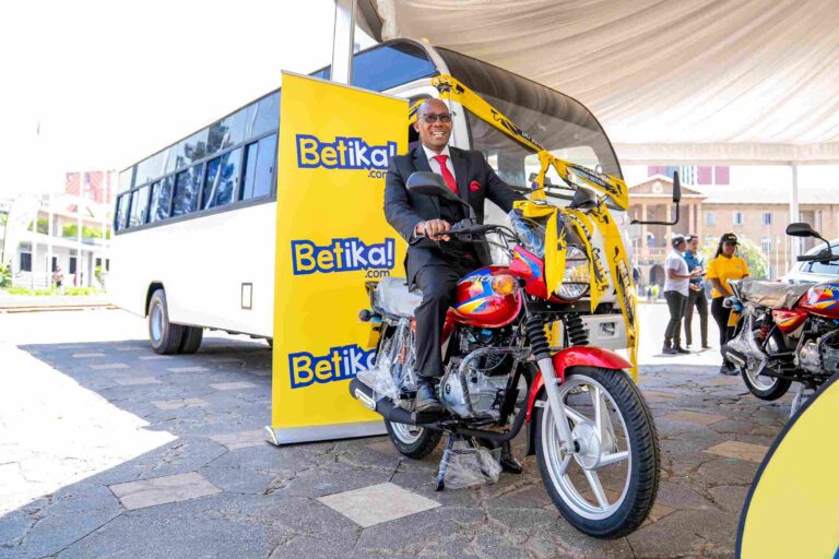 Betika Beba Beba Uki Betika campaign banner celebrating Kenyan gamers