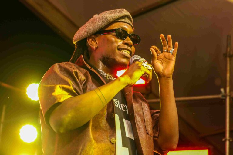 Bensoul performing live at Tusker Oktobafest Kisumu
