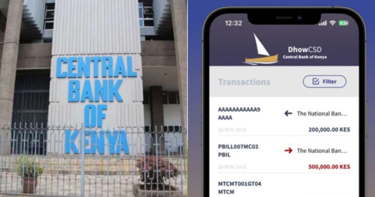 CBK DhowCSD platform enabling M‑Pesa payments for government securities