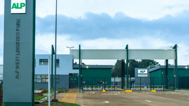 Modern Grade-A logistics warehouse by Africa Logistics Properties in Nairobi, Kenya.