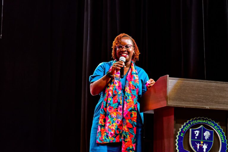 Karen Basiye, Director of Sustainable Business, Social Impact and Foundations at Safaricom, recognized for pioneering sustainability and responsible business leadership in Africa.