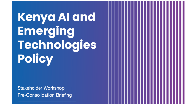 Kenya AI Policy operationalises Cloud‑First data infrastructure