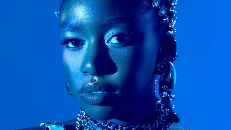 Kenyan singer-songwriter and producer Karun in a studio portrait for her 2026 EP Eternal