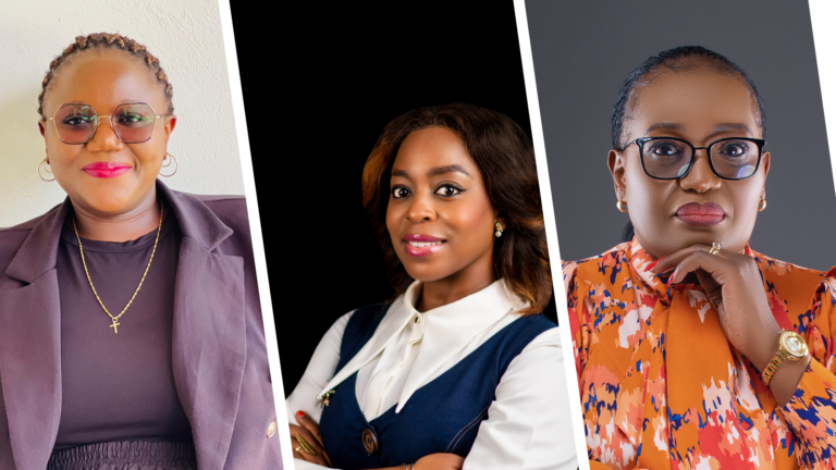 Three women film academy directors from MultiChoice Talent Factory in Nairobi, Lagos, and Lusaka