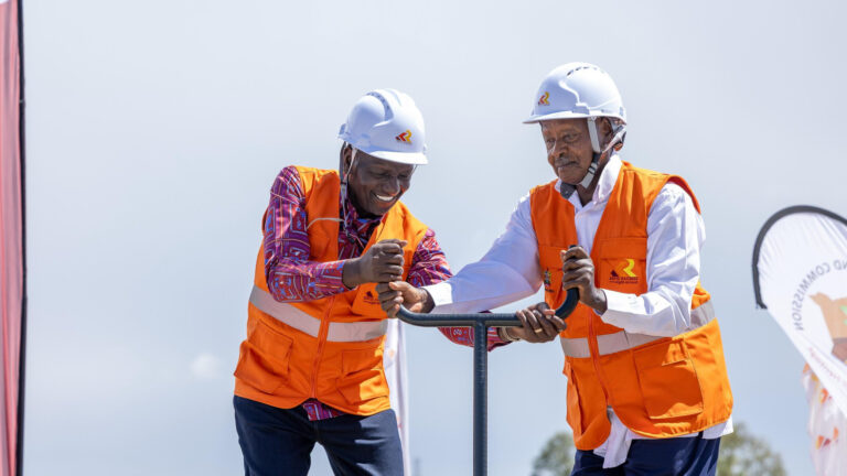 Kenya and Uganda Launch Kisumu–Malaba SGR Construction Presidents William Ruto and Yoweri Museveni at the Kisumu–Malaba SGR construction launch in Kisumu, Kenya, Saturday March 2026.