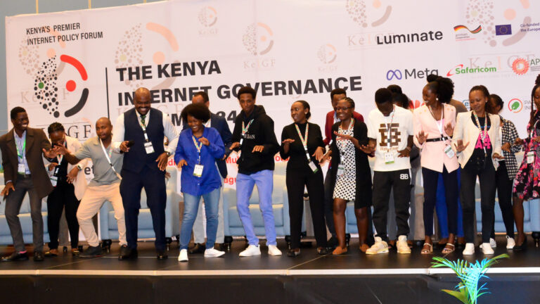 Stakeholders and policymakers collaborating at the Africa Tech Policy Summit to discuss digital infrastructure, AI regulation, and internet governance in Nairobi.