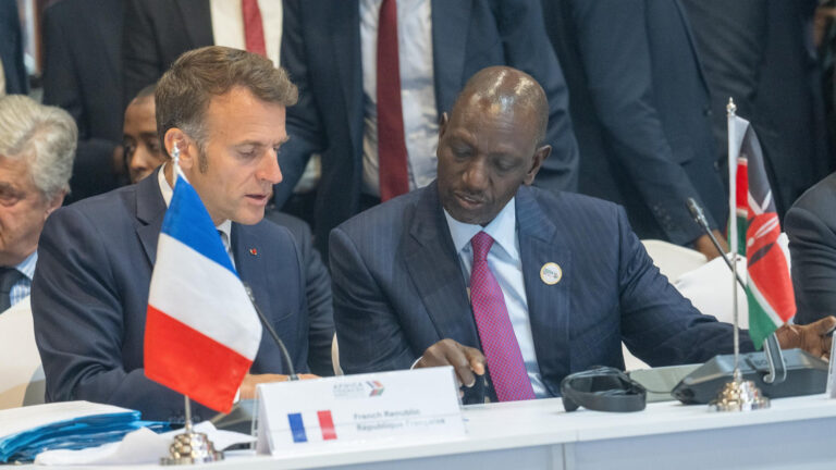 $27bn and a promise: can Africa hold France to account French President Emmanuel Macron and Kenyan President William Ruto at the Africa Forward Summit in Nairobi, May 2026