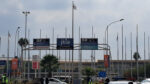 Jomo Kenyatta International Airport terminal building in Nairobi