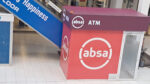 Absa Bank Kenya ATM booth inside a shopping mall in Eldoret.