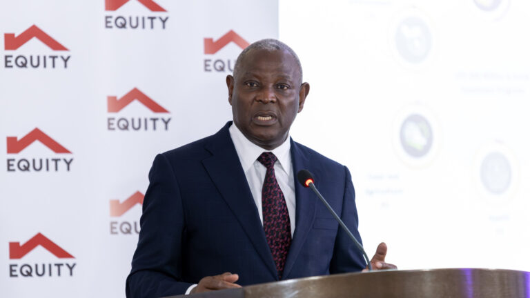 Equity Group’s Regional Units Are Catching Kenya, And That Changes The Story For East and Central Africa Dr. James Mwangi, Equity Group Managing Director and CEO, addressing shareholders at the H1 2026 results briefing