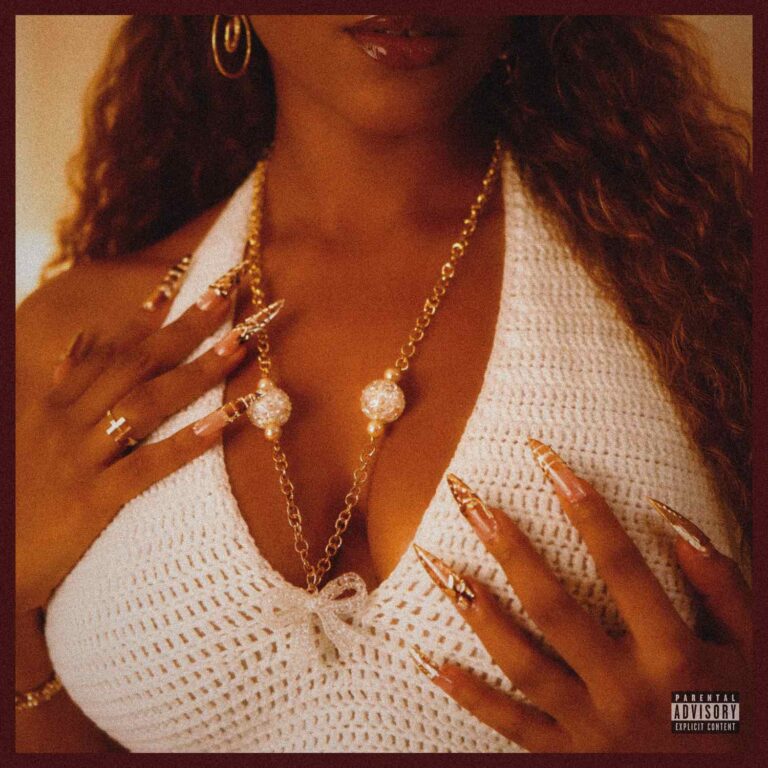 Nigerian singer releases new EP as R&B carves out room in Afrobeats AfroReekAH REEPLAY EP cover art, close crop of gold necklace and crochet top with a parental advisory label
