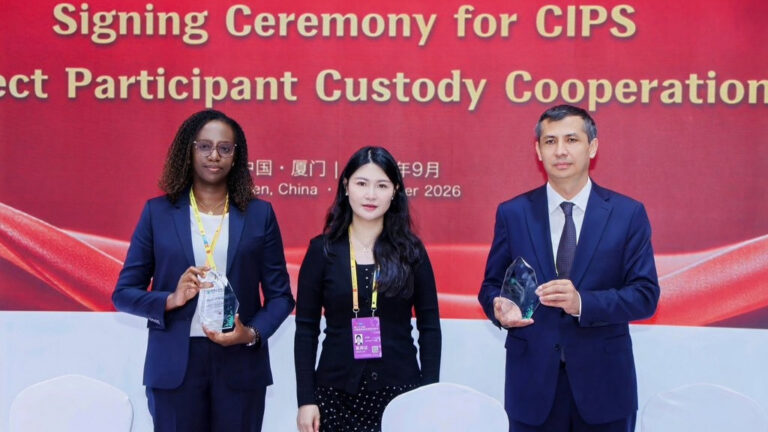 Bank of Kigali Becomes First East and Central African Lender to Join China’s CIPS Network Bank of Kigali and Agricultural Bank of China representatives at CIPS Direct Participant Custody Cooperation signing ceremony in Xiamen, September 2026