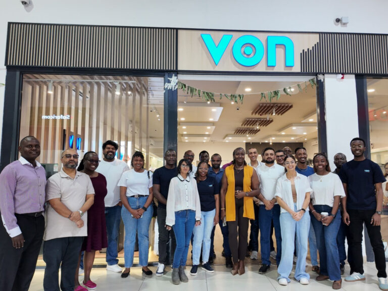 VON standalone brand store at Nairobi Mega Mall